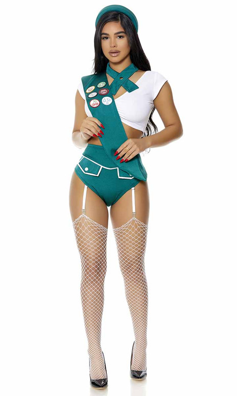 Sexy girl scout halloween costume